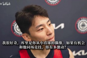河村：很兴奋能和库里这位超巨交手！我要证明自己争取拿到合同